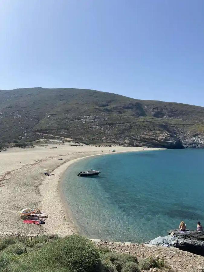 Kontos-Traditional House In Andros Beach Andros Town Exterior foto
